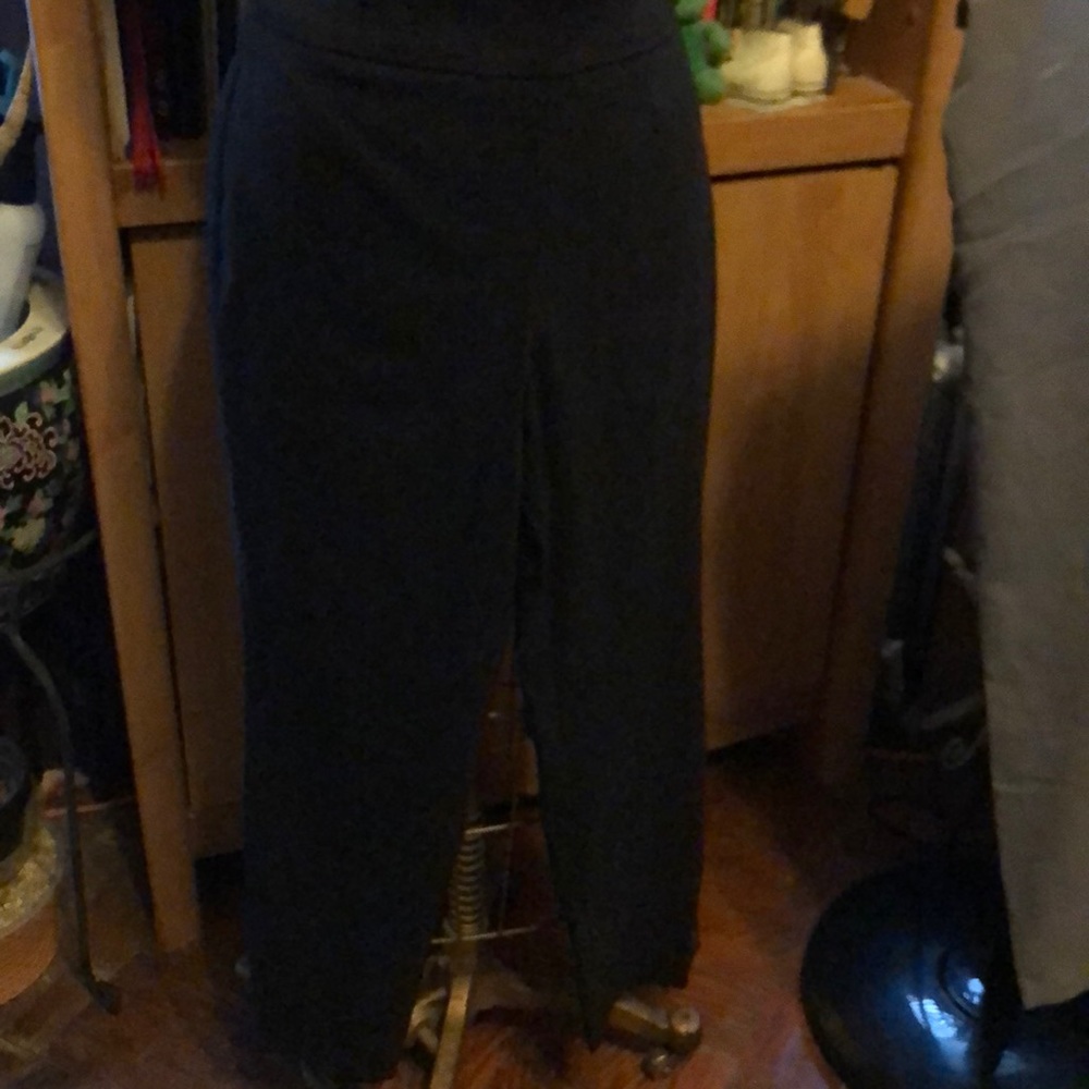 Roz&Ali Classic Fit Black Pants